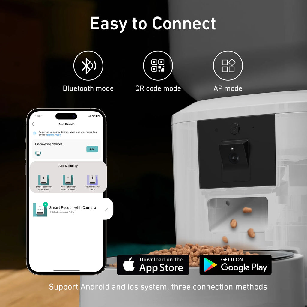 SmartPaw Camera Feeder™ 8L — Parce que même absent, vous êtes là pour lui