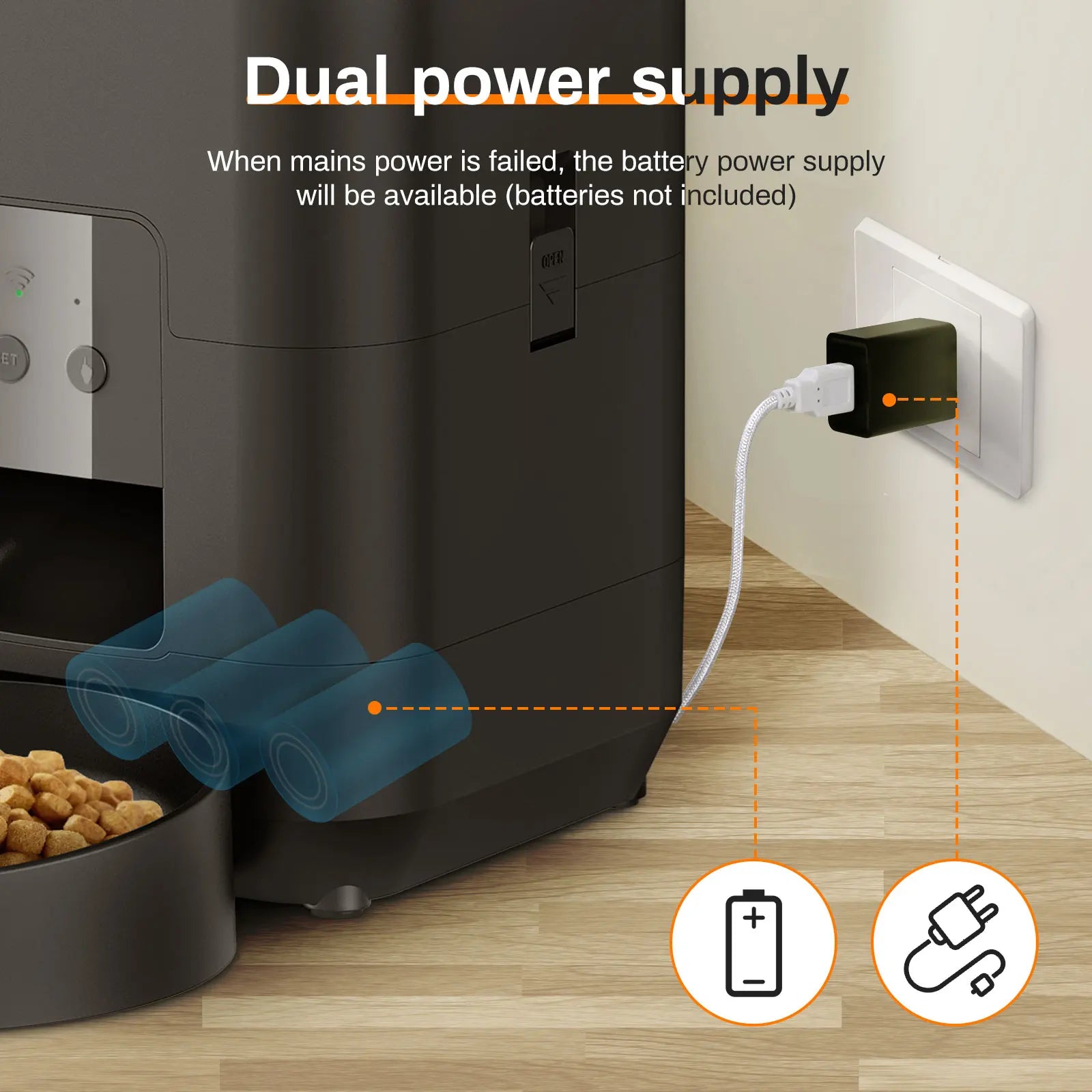 SmartPaw Feeder™ — Zéro repas oublié, 100% tranquillité d'esprit