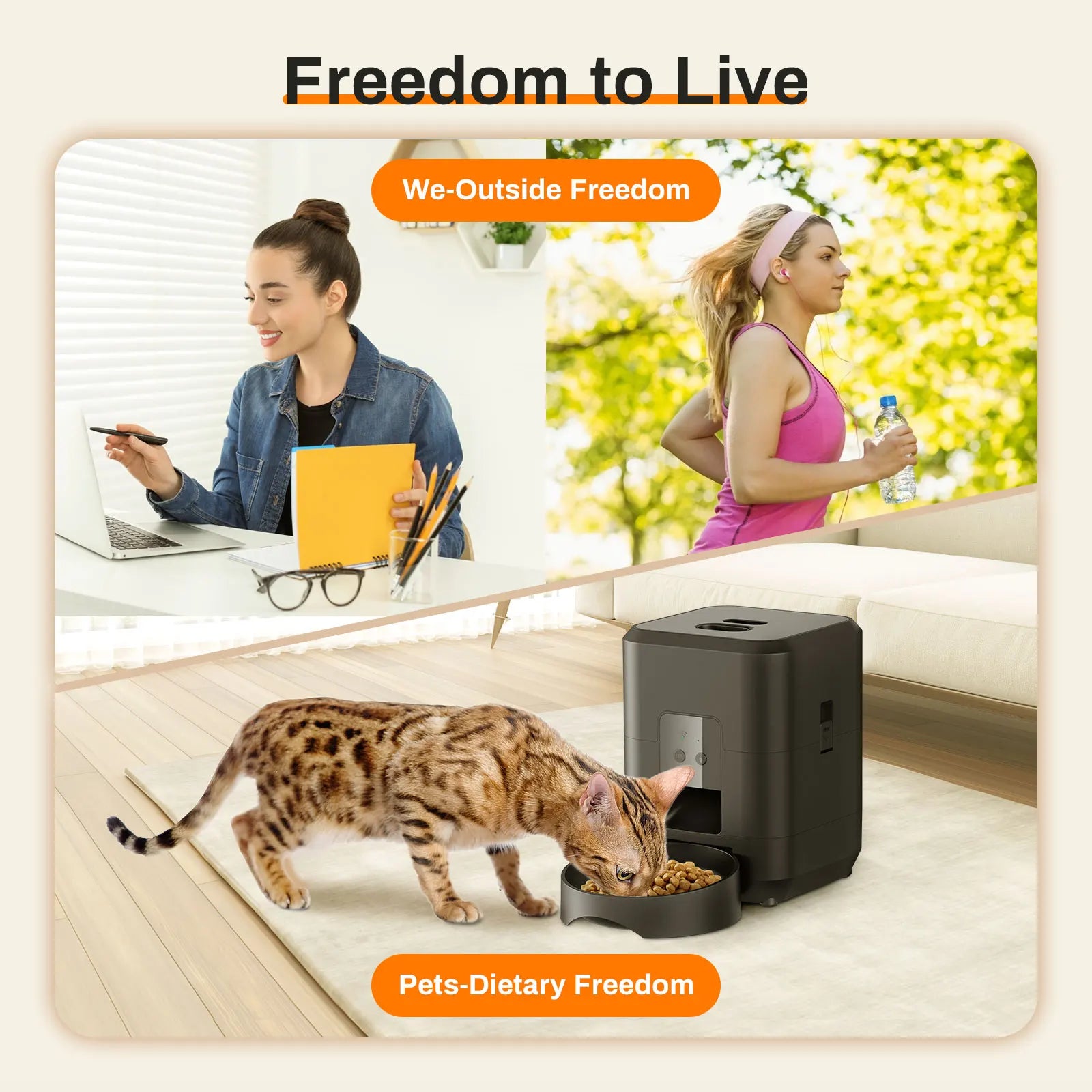 SmartPaw Feeder™ — Zéro repas oublié, 100% tranquillité d'esprit