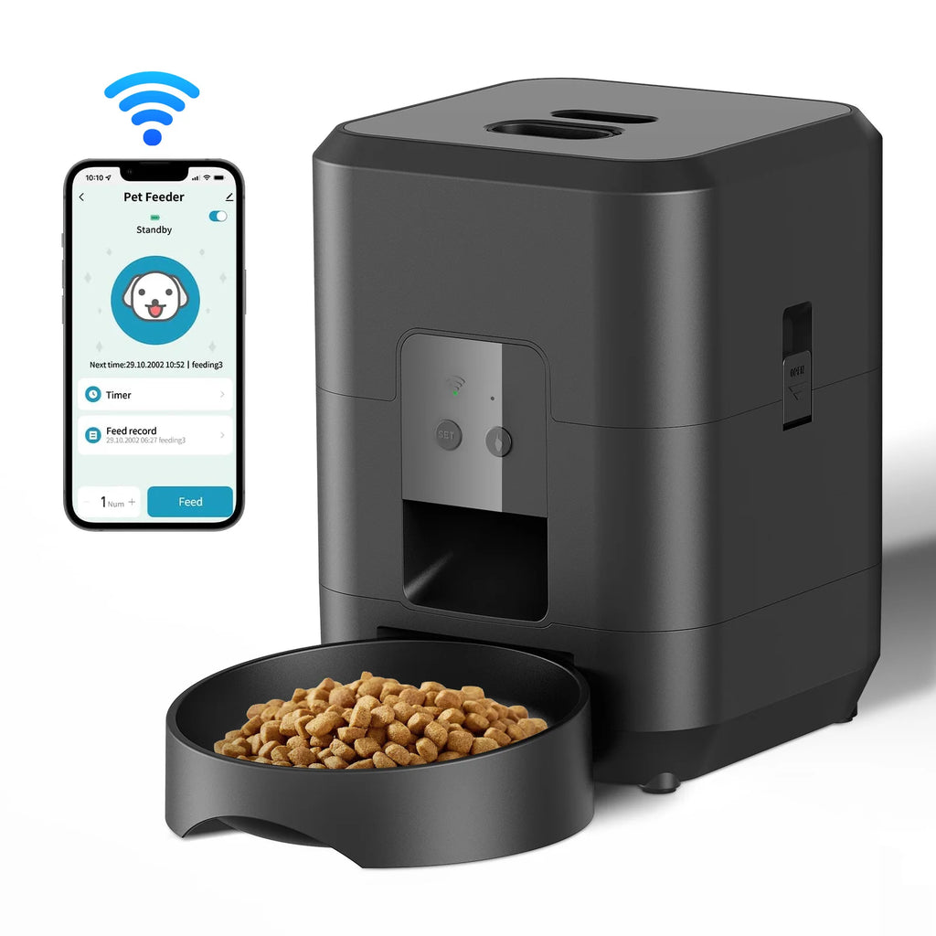 SmartPaw Feeder™ — Zéro repas oublié, 100% tranquillité d'esprit