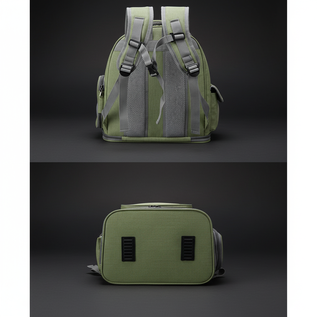 Premium Dark Pet Carrier